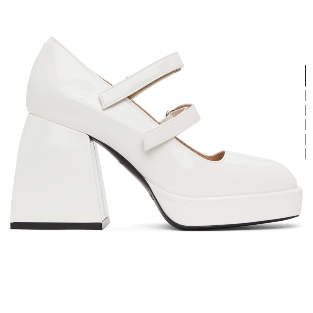 NODALETO
White Patent Bulla Babies 65 Heels
